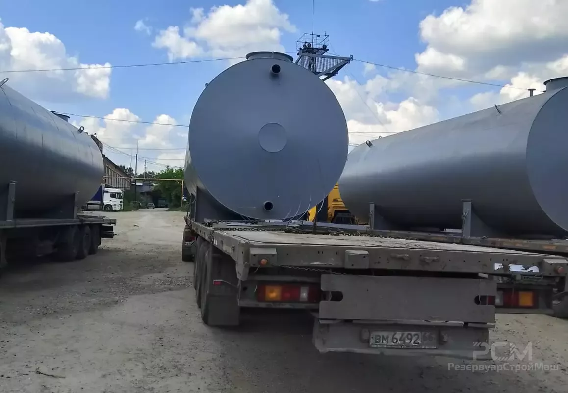 Изготовление и отгрузка трёх РГСН-50 м3